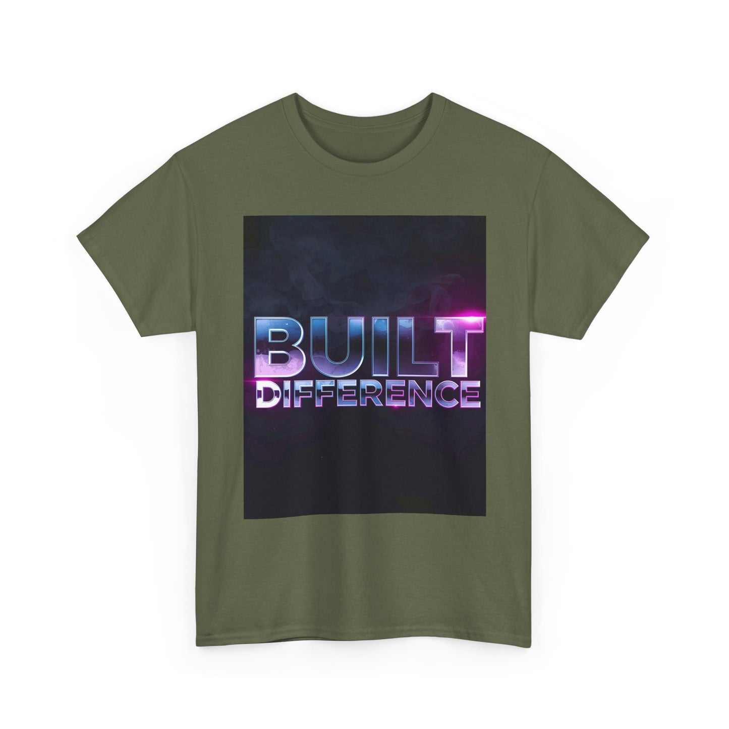 Built Difference Heavy Motivational Graphic , Gift For Friends, Casual Wear, Everyday Style Graphic Tee | Trendy Streetwear T-Shirt | Uni...