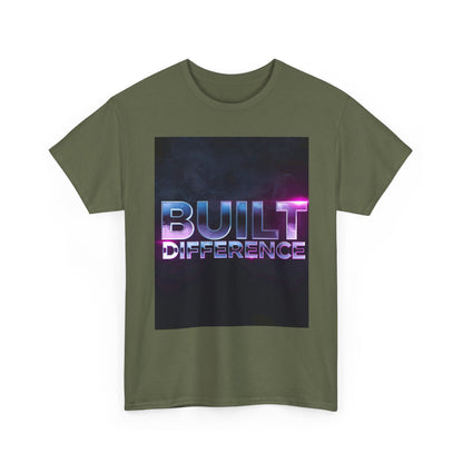 Built Difference Heavy Motivational Graphic , Gift For Friends, Casual Wear, Everyday Style Graphic Tee | Trendy Streetwear T-Shirt | Uni...