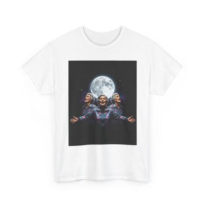 Funny Moon Meme Graphic Tee | Trendy Streetwear T-Shirt | Unisex Cotton Comfort