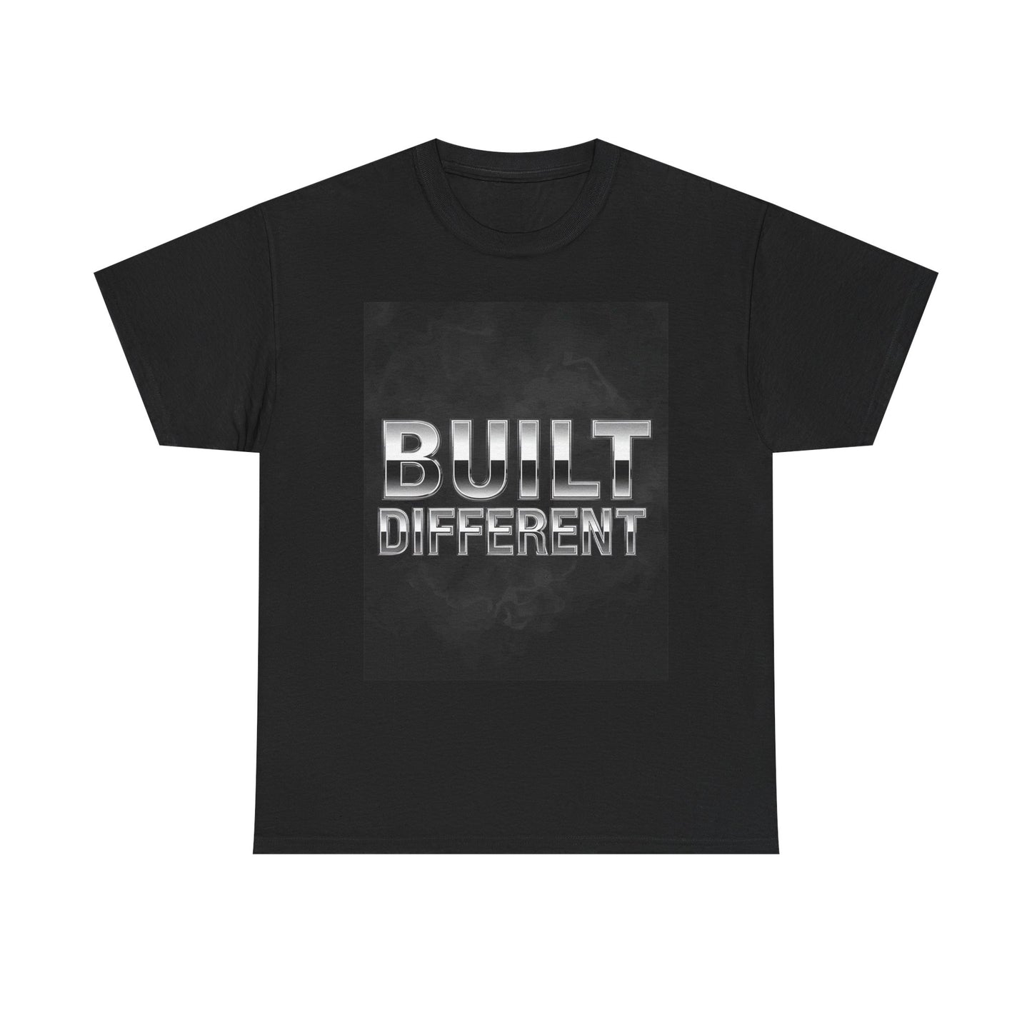 Built Different Heavy , Inspiring Gift, Casual Wear, Workout , Motivational Fashion, Street Style Top Graphic Tee | Trendy Streetwear T-S...