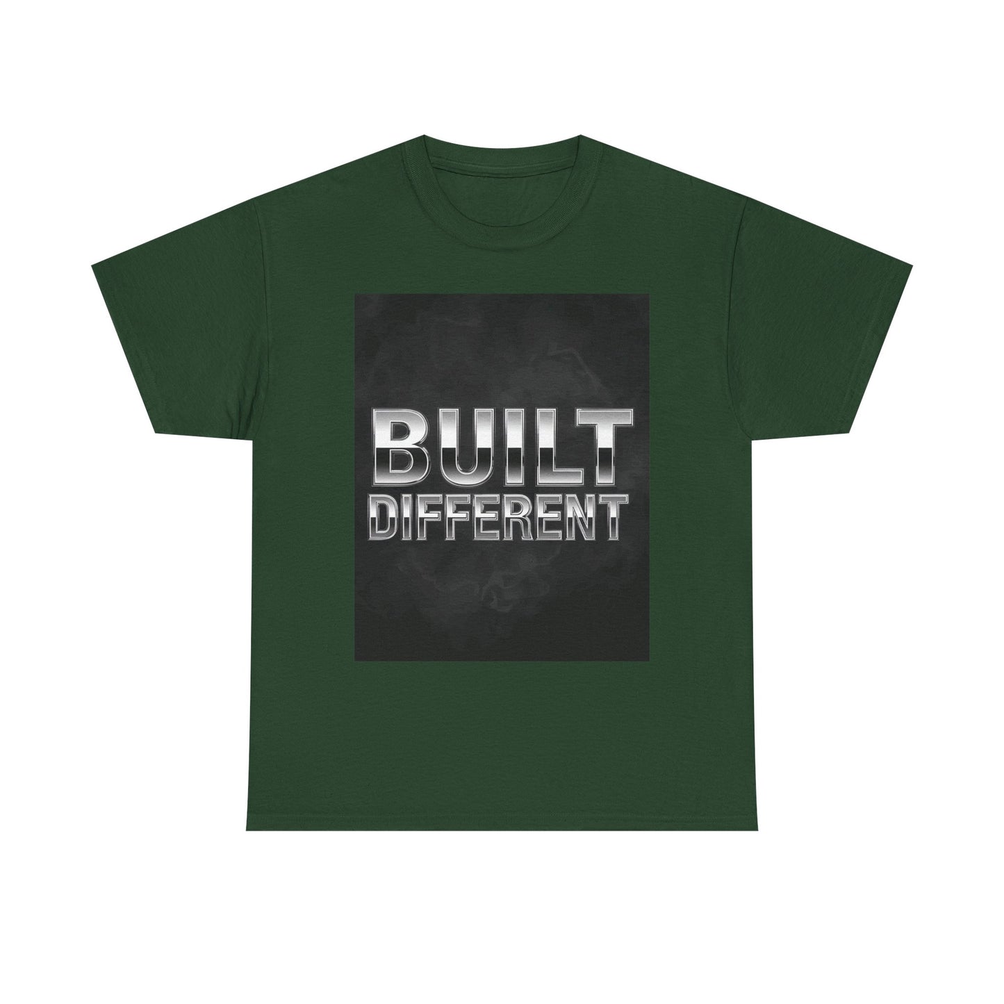 Built Different Heavy , Inspiring Gift, Casual Wear, Workout , Motivational Fashion, Street Style Top Graphic Tee | Trendy Streetwear T-S...