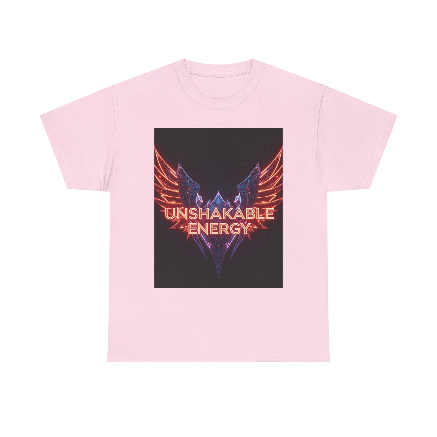 Unshakable Energy Graphic Motivational For Positivity, Casual Wear, Gift For Friends, Workout Gear, Everyday Style Graphic Tee | Trendy S...