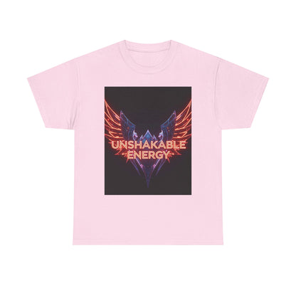 Unshakable Energy Graphic Motivational For Positivity, Casual Wear, Gift For Friends, Workout Gear, Everyday Style Graphic Tee | Trendy S...