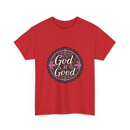 Inspirational Unisex Heavy Cotton Tee - "Faith-Based" Design