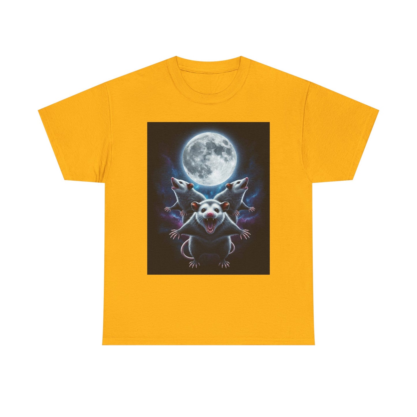Moonlit Mischief Graphic , , Fun Gift For Animal Lovers, Casual Wear, Quirky Style Graphic Tee | Trendy Streetwear T-Shirt | ...