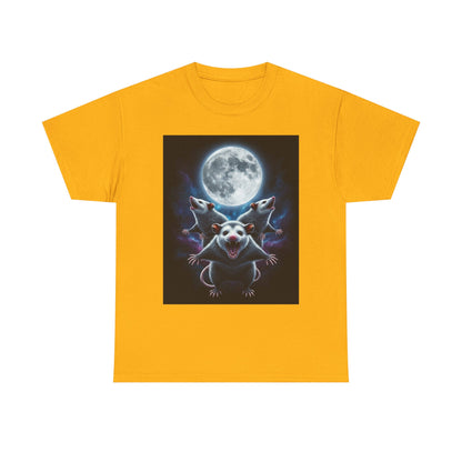 Moonlit Mischief Graphic , , Fun Gift For Animal Lovers, Casual Wear, Quirky Style Graphic Tee | Trendy Streetwear T-Shirt | ...