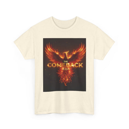 Heavy The Comeback Era, Motivational , Phoenix Design, Casual Wear, Gift For New Beginnings, Trendy Graphic Tee | Trendy Streetwear T-Shi...
