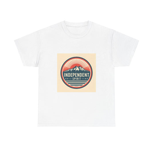 Independent Spirit Heavy Adventure , Vintage Graphic , Gift For Outdoorsy Friends, Nature Lover , [...] Graphic Tee | Trendy Streetwear T...