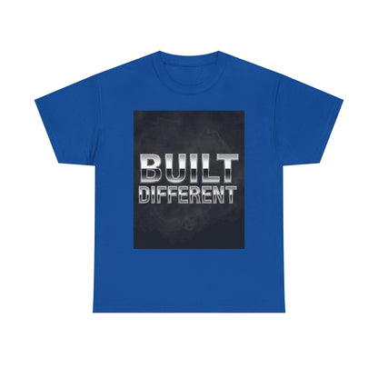 Built Different Heavy , Inspiring Gift, Casual Wear, Workout , Motivational Fashion, Street Style Top Graphic Tee | Trendy Streetwear T-S...