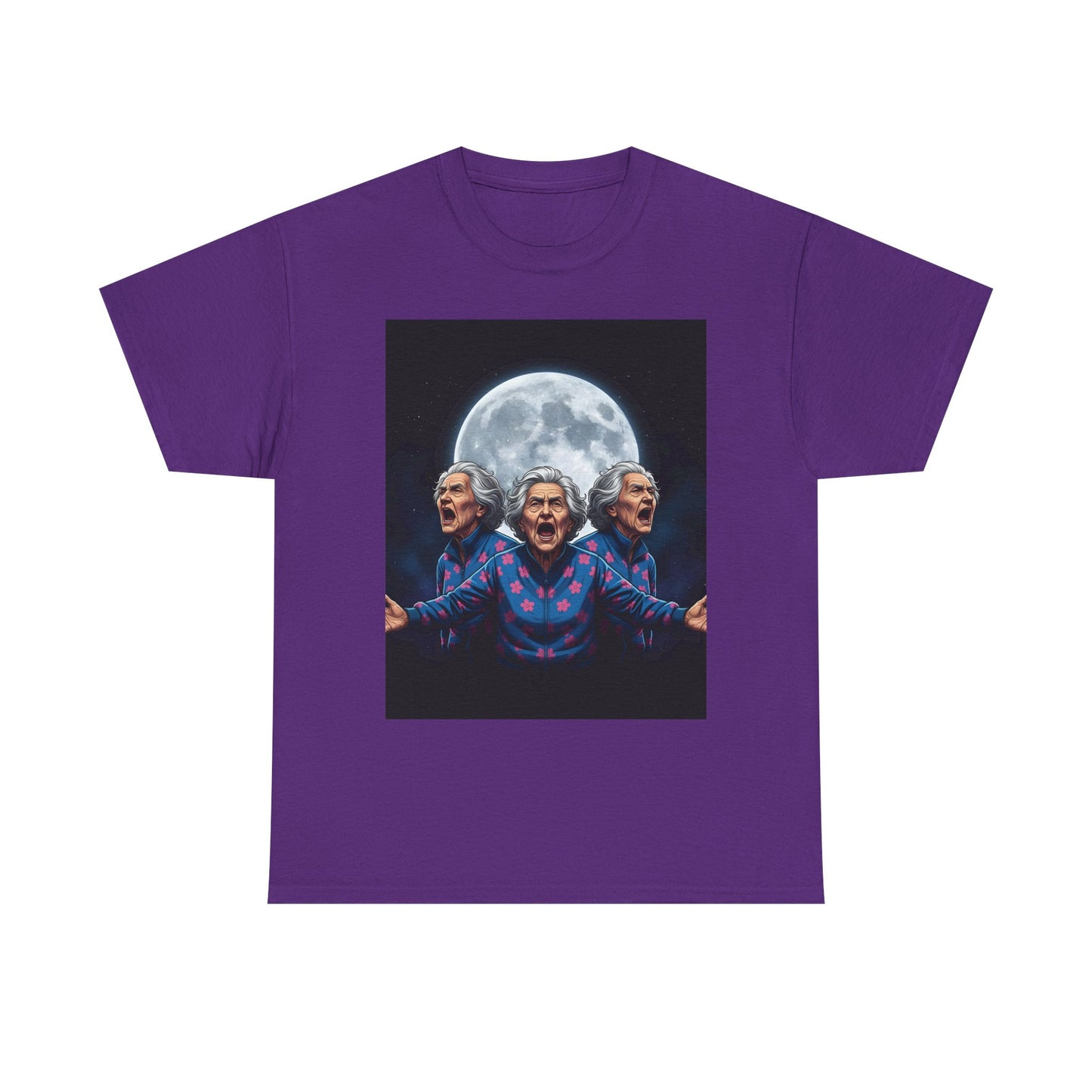 Moonlit Guru Heavy , Fun Graphic For Hipsters, Perfect  Gift For Friends, Casual Wear, [...] Graphic Tee | Trendy Streetwea...