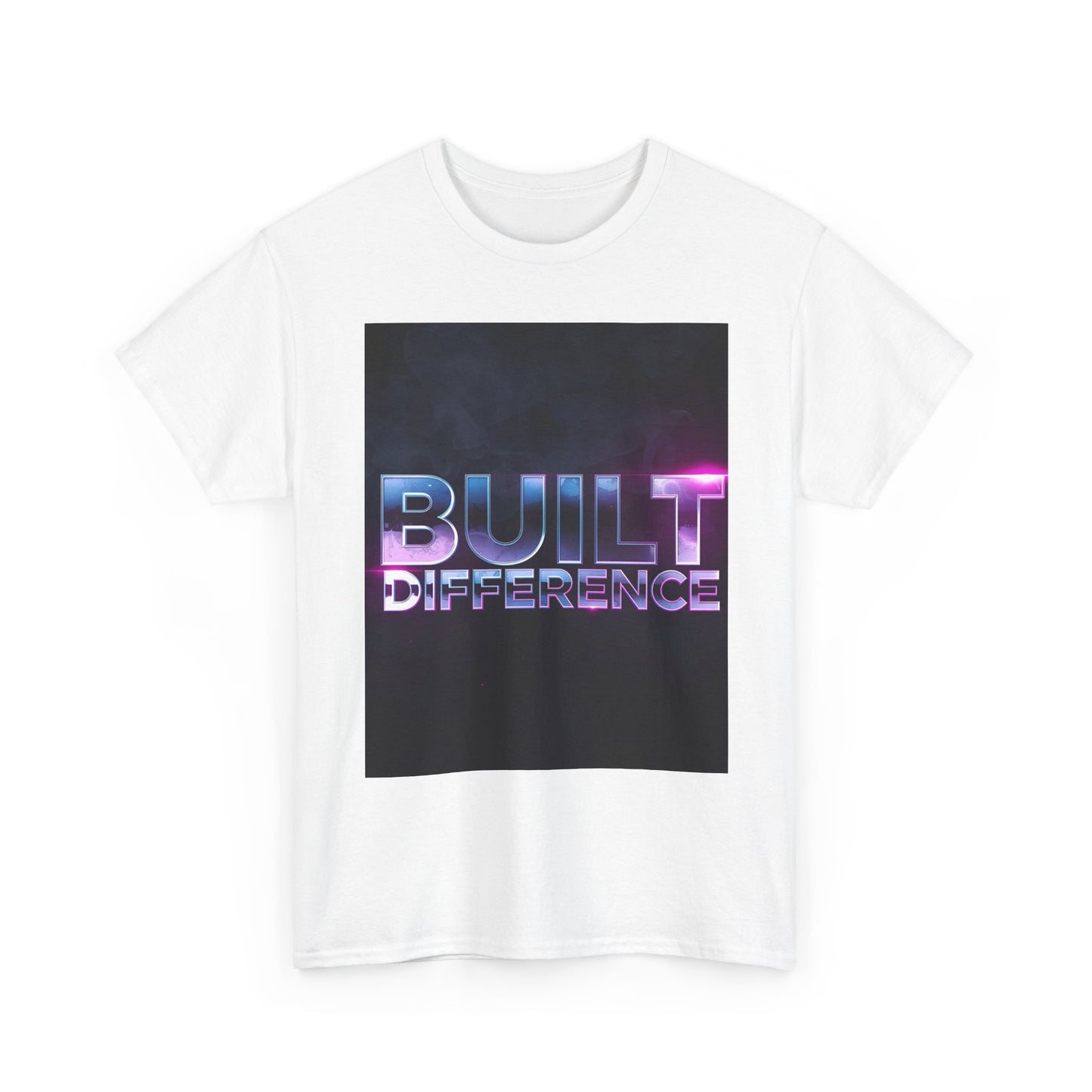 Built Difference Heavy Motivational Graphic , Gift For Friends, Casual Wear, Everyday Style Graphic Tee | Trendy Streetwear T-Shirt | Uni...