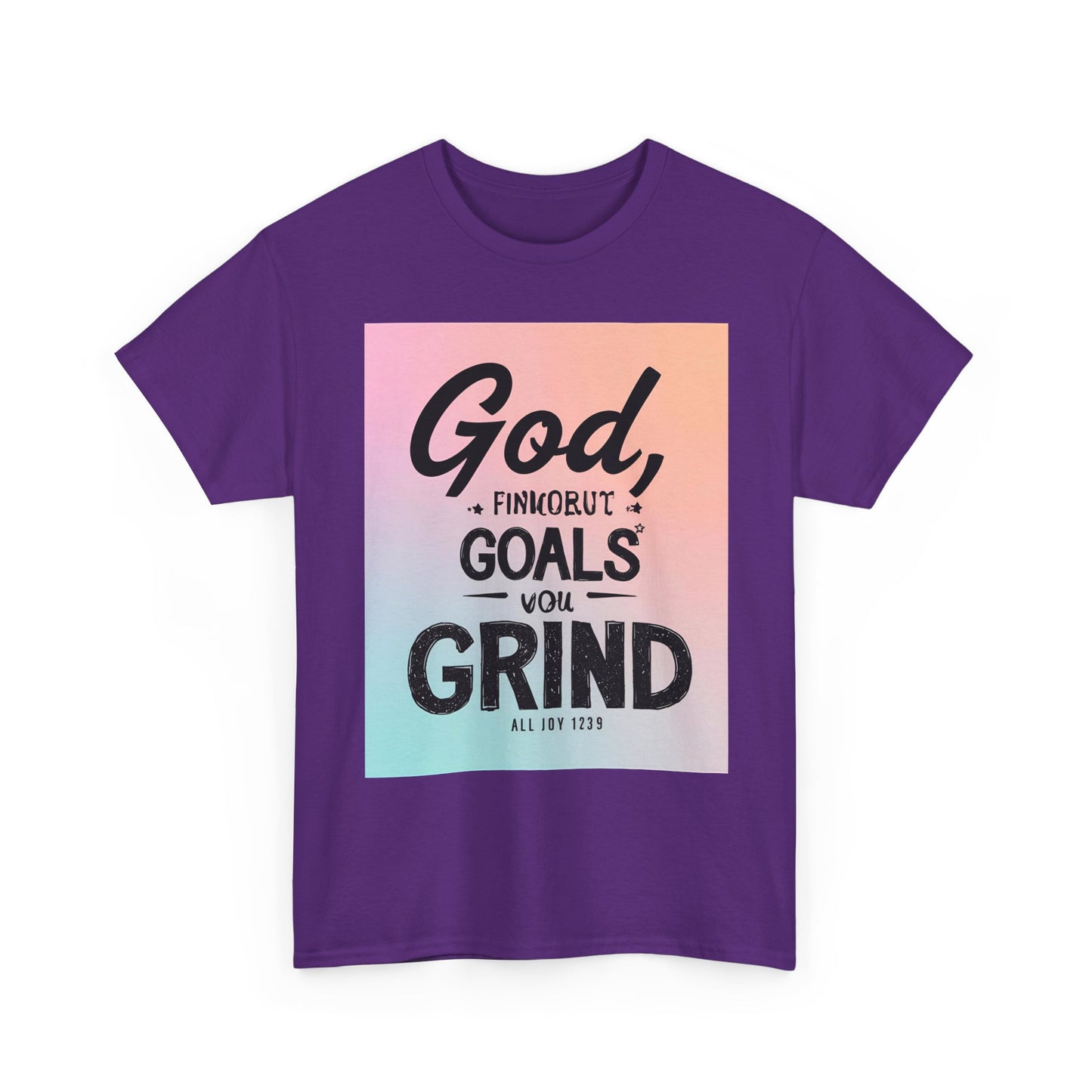 Motivational Graphic 'God, Goals, Grind' Heavy , Inspirational , Everyday Wear, Gift For Dreamers, [...] Graphic Tee | Trendy Streetwear ...