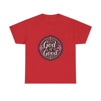 Inspirational Unisex Heavy Cotton Tee - "Faith-Based" Design