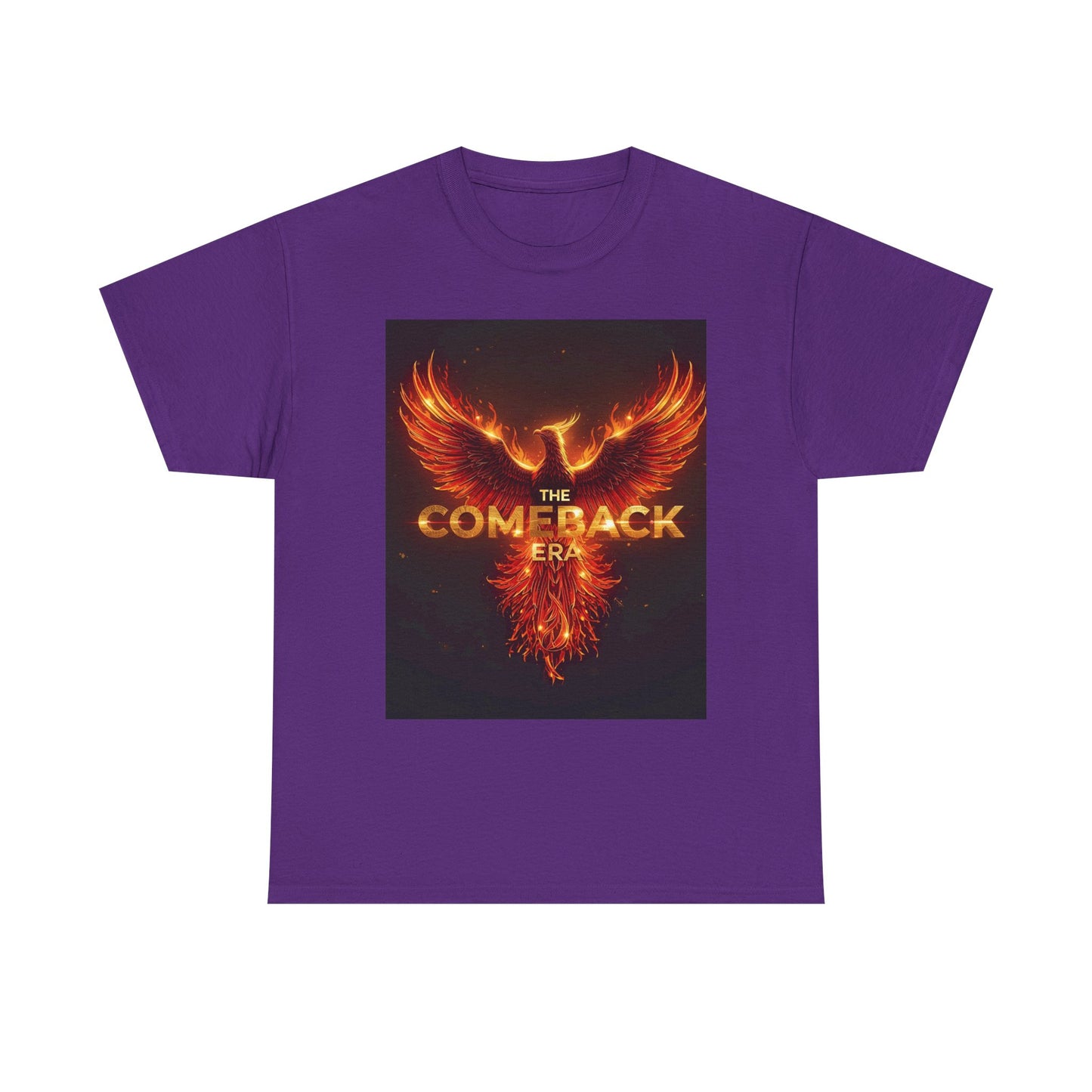 Heavy The Comeback Era, Motivational , Phoenix Design, Casual Wear, Gift For New Beginnings, Trendy Graphic Tee | Trendy Streetwear T-Shi...