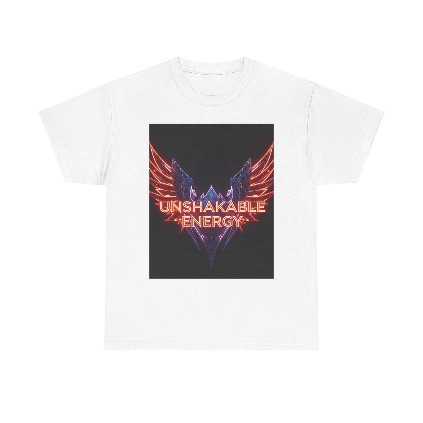 Unshakable Energy Graphic Motivational For Positivity, Casual Wear, Gift For Friends, Workout Gear, Everyday Style Graphic Tee | Trendy S...