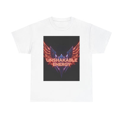 Unshakable Energy Graphic Motivational For Positivity, Casual Wear, Gift For Friends, Workout Gear, Everyday Style Graphic Tee | Trendy S...