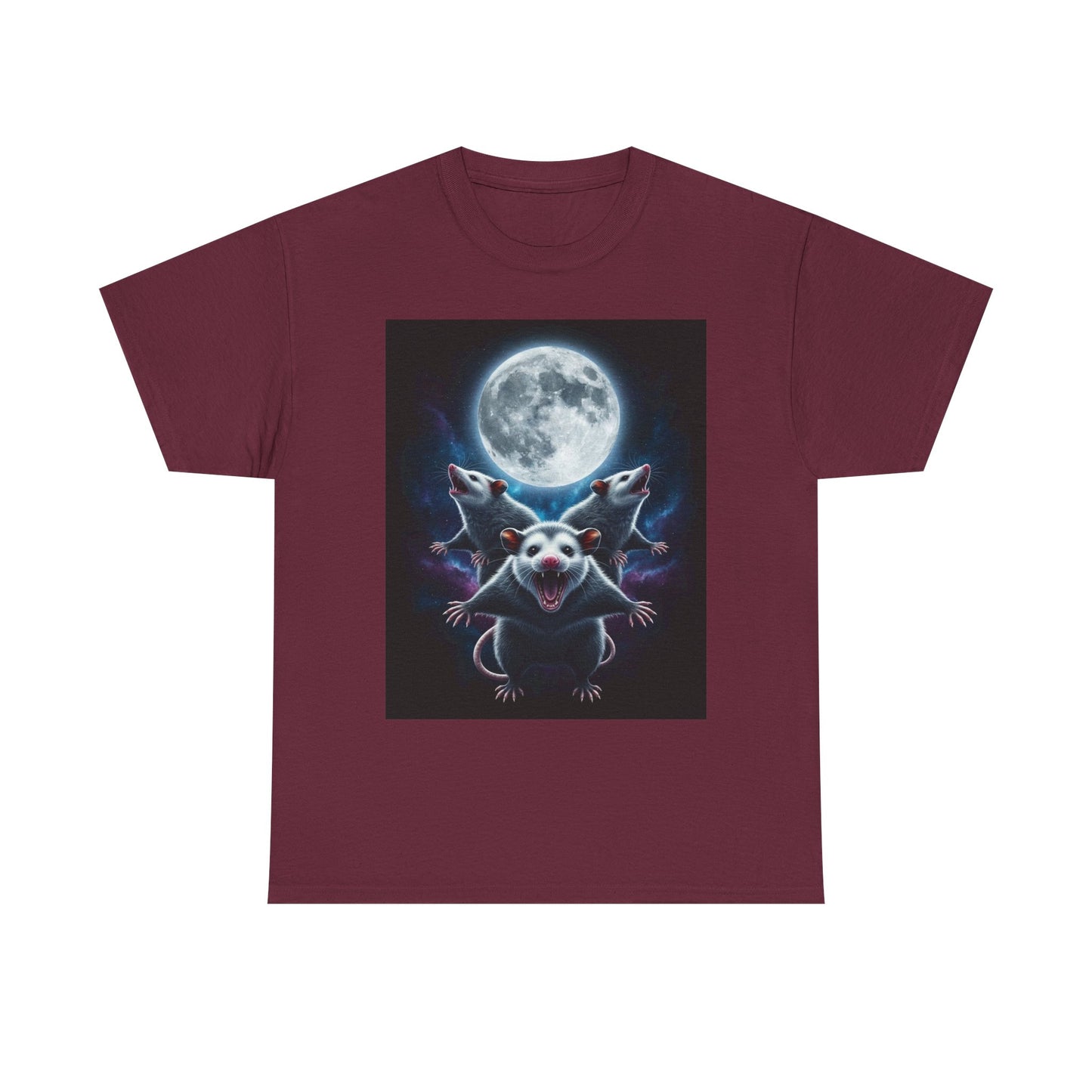 Moonlit Mischief Graphic , , Fun Gift For Animal Lovers, Casual Wear, Quirky Style Graphic Tee | Trendy Streetwear T-Shirt | ...