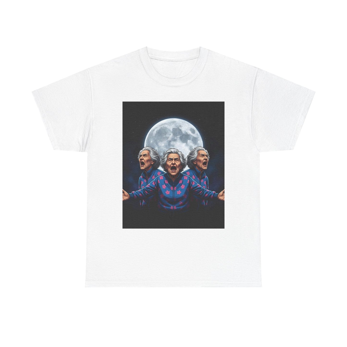 Moonlit Guru Heavy , Fun Graphic For Hipsters, Perfect  Gift For Friends, Casual Wear, [...] Graphic Tee | Trendy Streetwea...