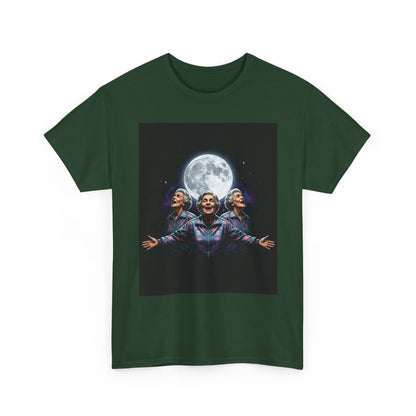 Funny Moon Meme Graphic Tee | Trendy Streetwear T-Shirt | Unisex Cotton Comfort