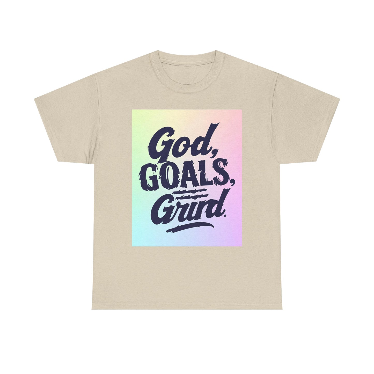 Inspirational Heavy God Goals Festival , Motivational Gift, Casual Wear, Spiritual Graphic Tee | Trendy Streetwear T-Shirt | Unisex Cotto...