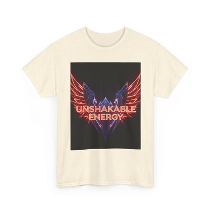 Unshakable Energy Graphic Motivational For Positivity, Casual Wear, Gift For Friends, Workout Gear, Everyday Style Graphic Tee | Trendy S...