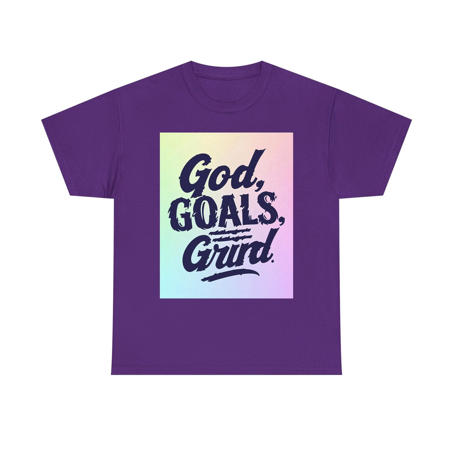 Inspirational Heavy God Goals Festival , Motivational Gift, Casual Wear, Spiritual Graphic Tee | Trendy Streetwear T-Shirt | Unisex Cotto...