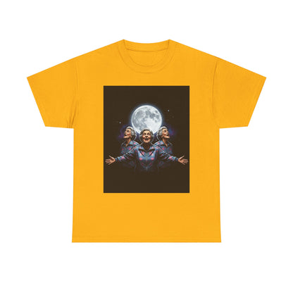 Funny Moon Meme Graphic Tee | Trendy Streetwear T-Shirt | Unisex Cotton Comfort