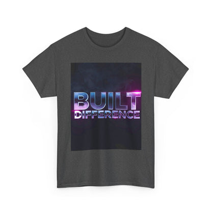 Built Difference Heavy Motivational Graphic , Gift For Friends, Casual Wear, Everyday Style Graphic Tee | Trendy Streetwear T-Shirt | Uni...