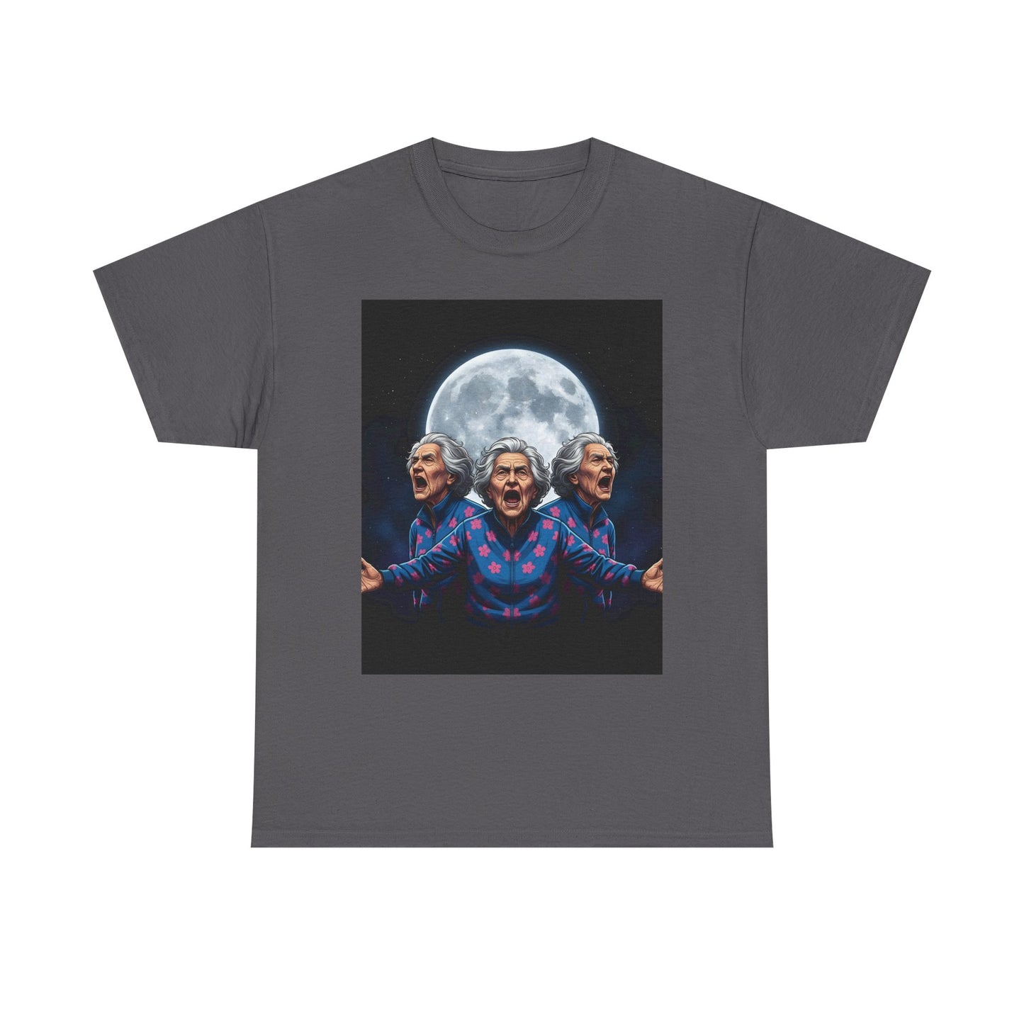 Moonlit Guru Heavy , Fun Graphic For Hipsters, Perfect  Gift For Friends, Casual Wear, [...] Graphic Tee | Trendy Streetwea...