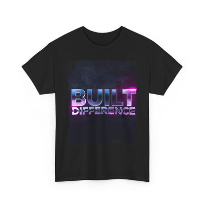 Built Difference Heavy Motivational Graphic , Gift For Friends, Casual Wear, Everyday Style Graphic Tee | Trendy Streetwear T-Shirt | Uni...