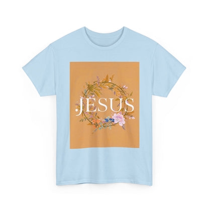 Floral Trendy Unisex Heavy Cotton Tee | Casual Wear