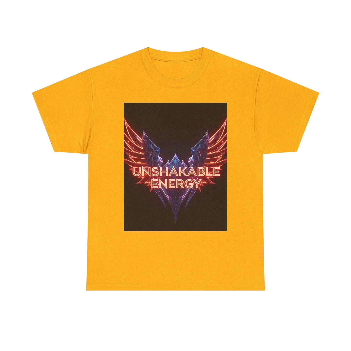 Unshakable Energy Graphic Motivational For Positivity, Casual Wear, Gift For Friends, Workout Gear, Everyday Style Graphic Tee | Trendy S...