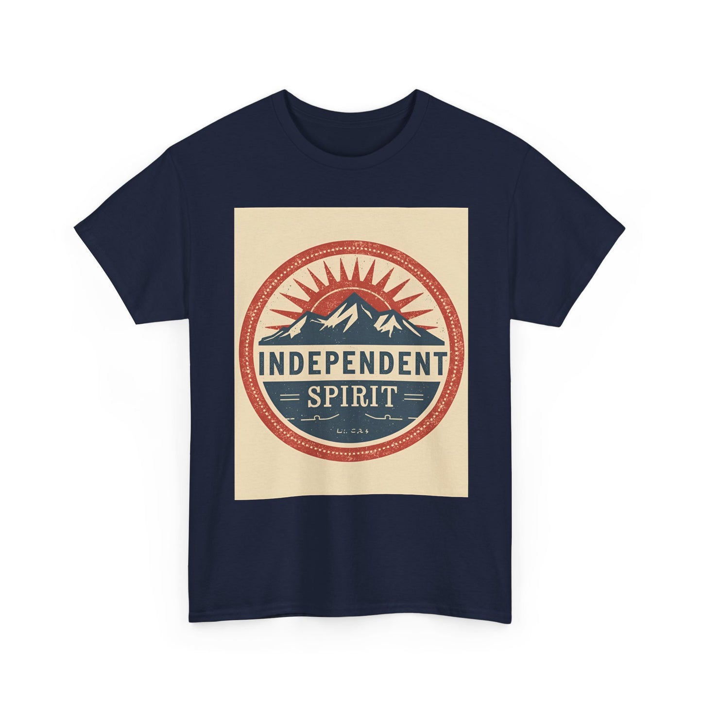 Independent Spirit Heavy Outdoor Adventure , Casual Everyday Wear, Gift For Nature Lovers, Travel , [...] Graphic Tee | Trendy Streetwear...