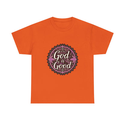 Inspirational Unisex Heavy Cotton Tee - "Faith-Based" Design