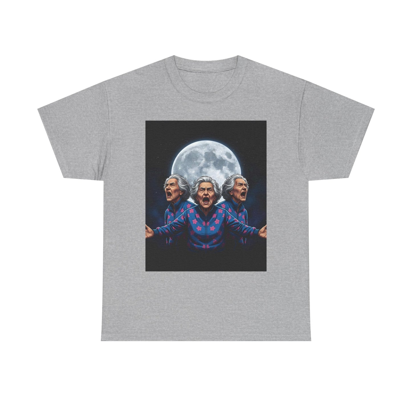 Moonlit Guru Heavy , Fun Graphic For Hipsters, Perfect  Gift For Friends, Casual Wear, [...] Graphic Tee | Trendy Streetwea...