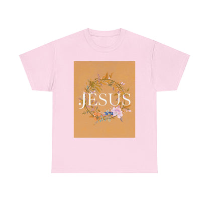 Floral Trendy Unisex Heavy Cotton Tee | Casual Wear