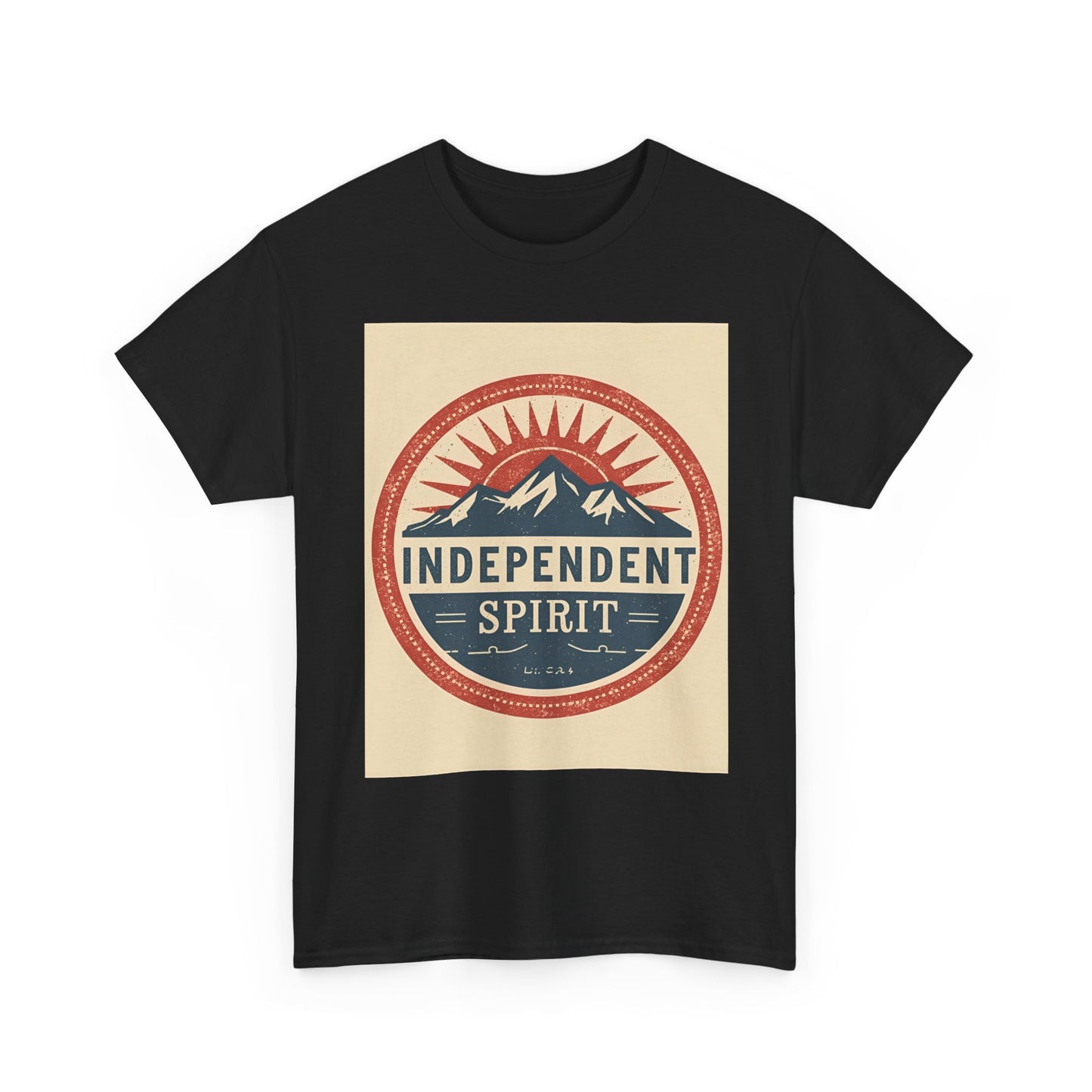 Independent Spirit Heavy Outdoor Adventure , Casual Everyday Wear, Gift For Nature Lovers, Travel , [...] Graphic Tee | Trendy Streetwear...