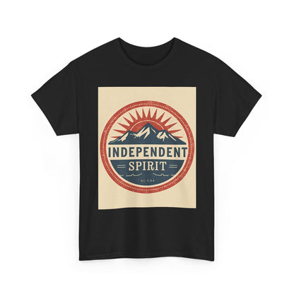 Independent Spirit Heavy Outdoor Adventure , Casual Everyday Wear, Gift For Nature Lovers, Travel , [...] Graphic Tee | Trendy Streetwear...