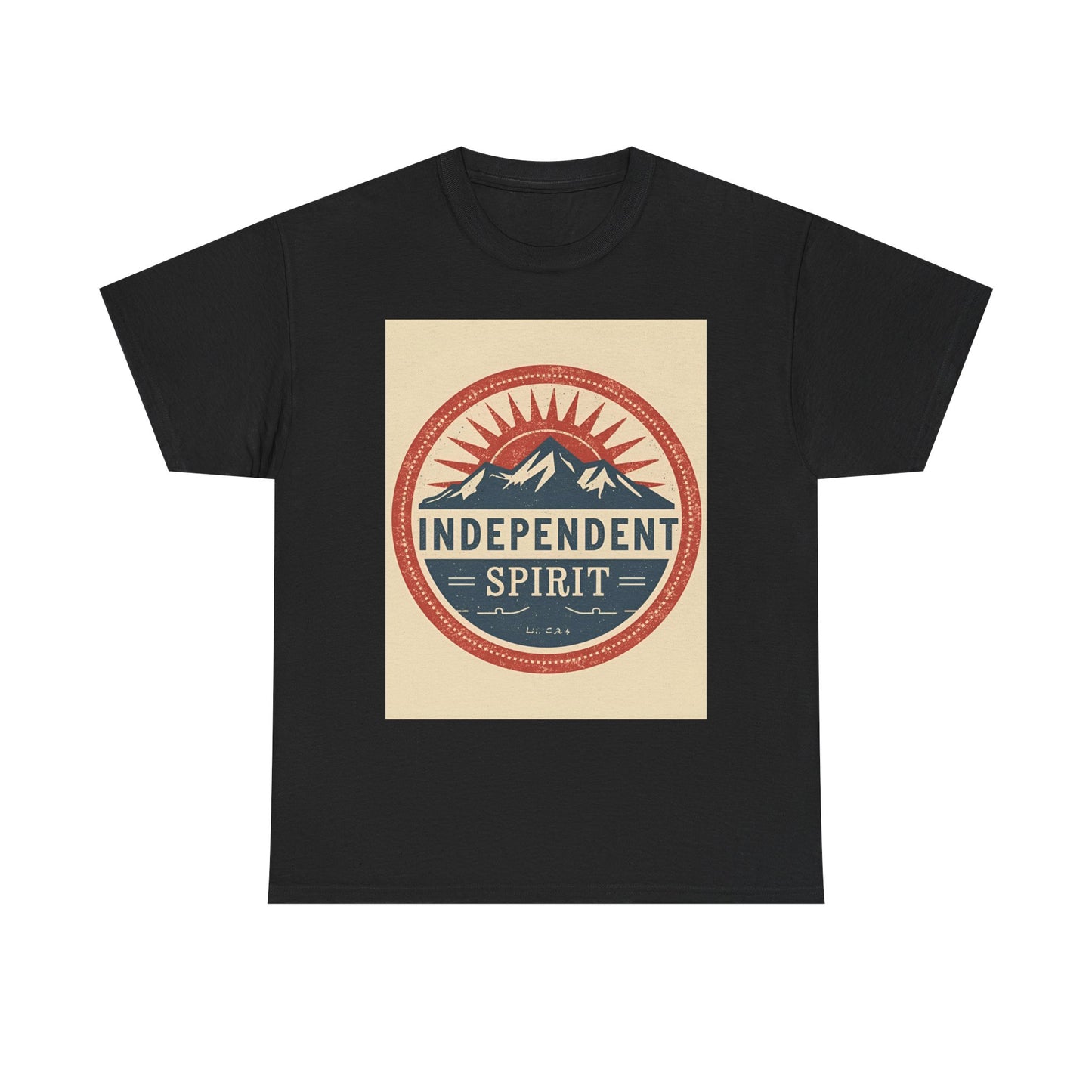 Independent Spirit Heavy Outdoor Adventure , Casual Everyday Wear, Gift For Nature Lovers, Travel , [...] Graphic Tee | Trendy Streetwear...