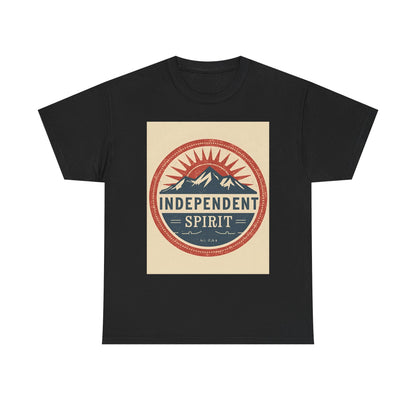 Independent Spirit Heavy Outdoor Adventure , Casual Everyday Wear, Gift For Nature Lovers, Travel , [...] Graphic Tee | Trendy Streetwear...