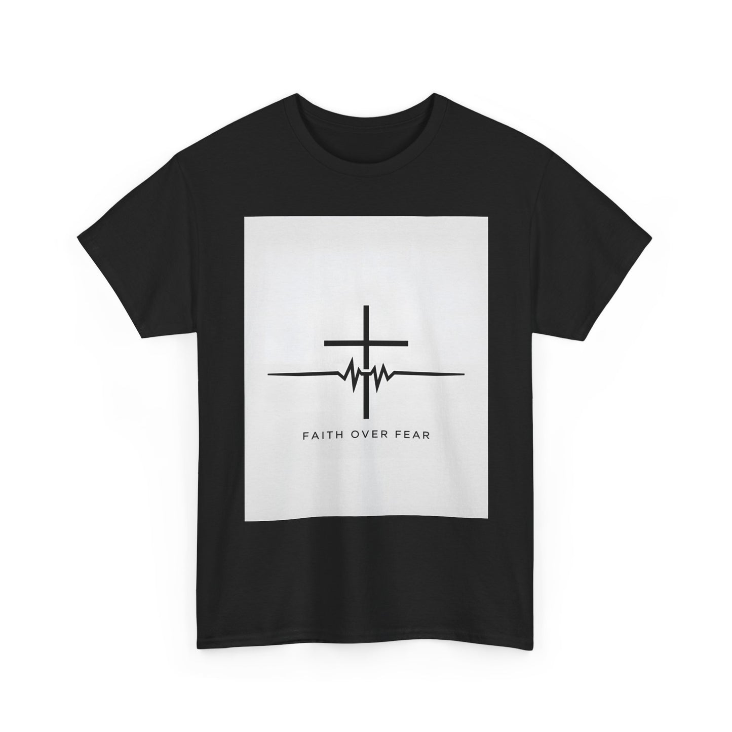 Faith Over Fear Motivational Inspirational Gift For Friends And Family Perfect For Holidays [...] Graphic Tee | Trendy Streetwear T-Shirt...