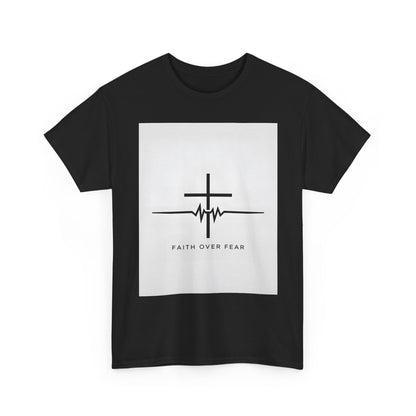 Faith Over Fear Motivational Inspirational Gift For Friends And Family Perfect For Holidays [...] Graphic Tee | Trendy Streetwear T-Shirt...