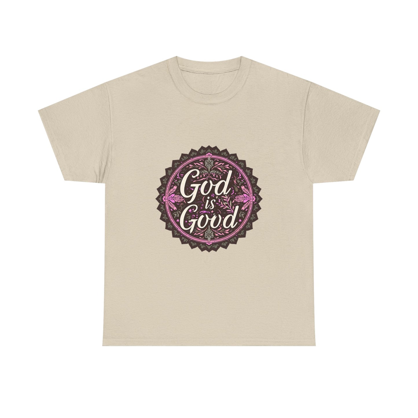 Inspirational Unisex Heavy Cotton Tee - "Faith-Based" Design