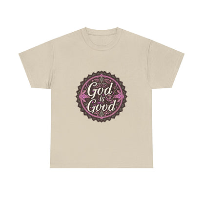 Inspirational Unisex Heavy Cotton Tee - "Faith-Based" Design