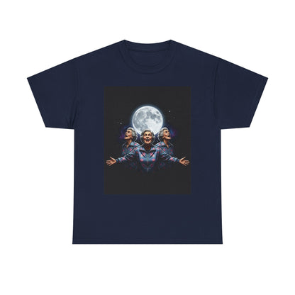 Funny Moon Meme Graphic Tee | Trendy Streetwear T-Shirt | Unisex Cotton Comfort