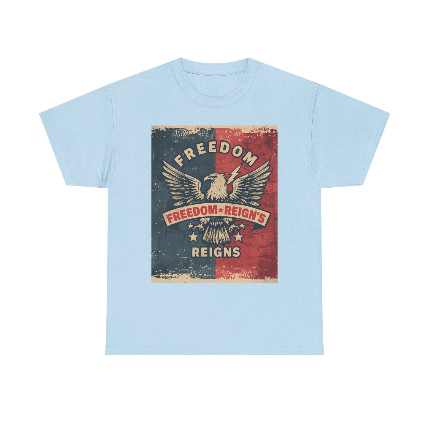 Patriotic Eagle , Vintage Freedom , , Independence Day Gift, Americana , Casual Statement Graphic Tee | Trendy Streetwear T-Shirt | Unise...