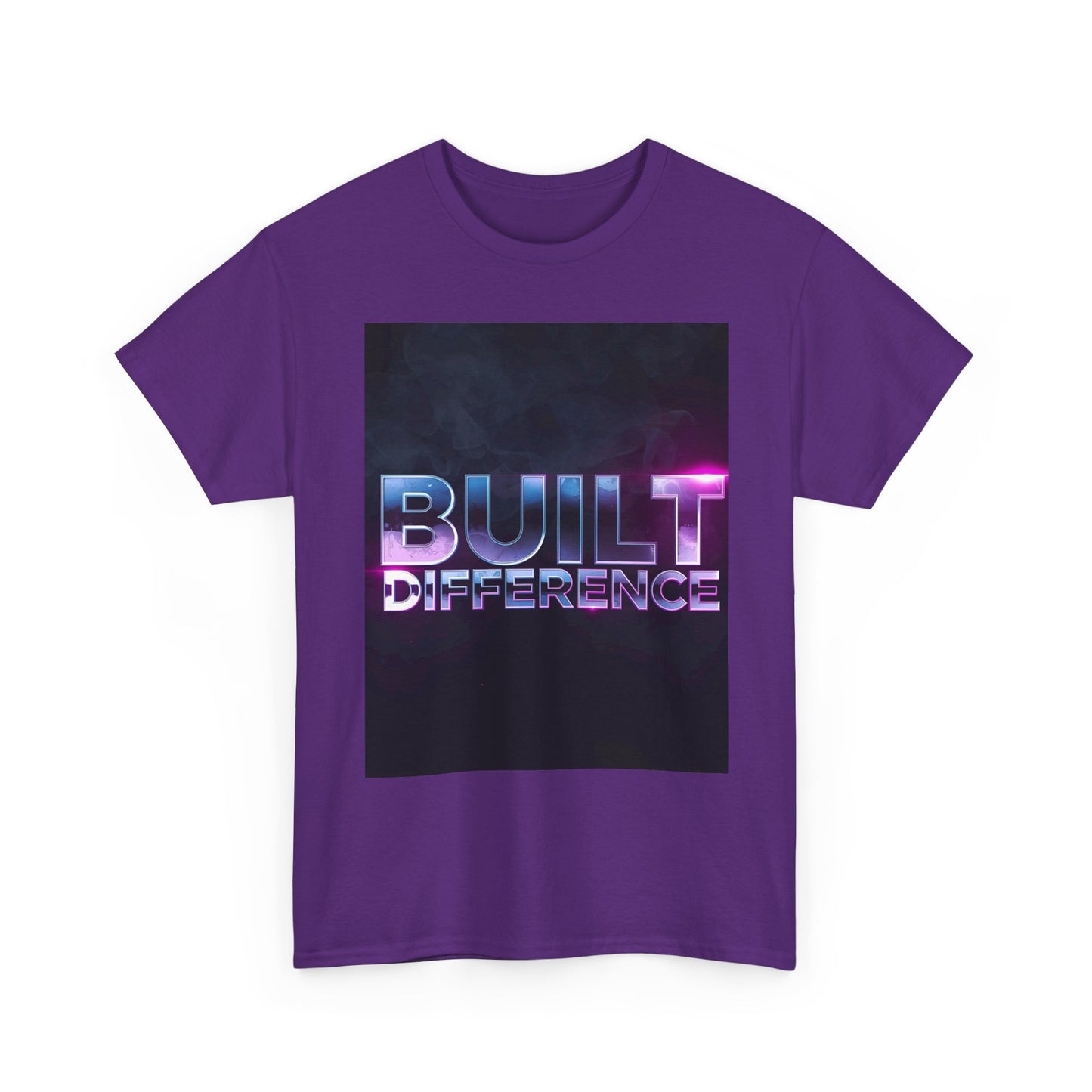 Built Difference Heavy Motivational Graphic , Gift For Friends, Casual Wear, Everyday Style Graphic Tee | Trendy Streetwear T-Shirt | Uni...