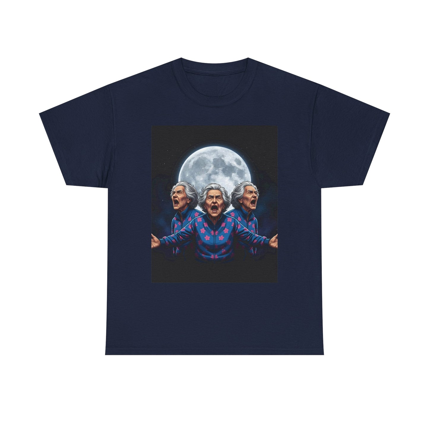 Moonlit Guru Heavy , Fun Graphic For Hipsters, Perfect  Gift For Friends, Casual Wear, [...] Graphic Tee | Trendy Streetwea...