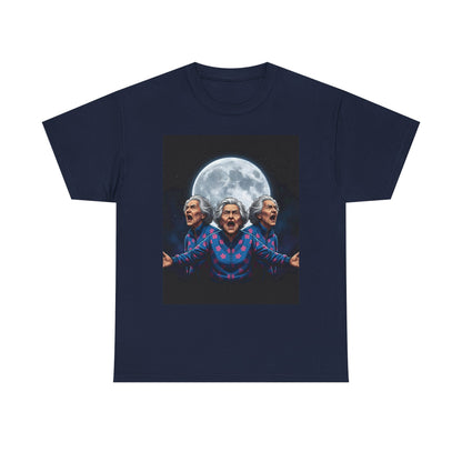 Moonlit Guru Heavy , Fun Graphic For Hipsters, Perfect  Gift For Friends, Casual Wear, [...] Graphic Tee | Trendy Streetwea...