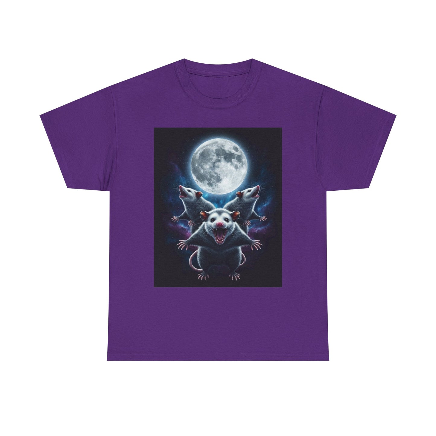 Moonlit Mischief Graphic , , Fun Gift For Animal Lovers, Casual Wear, Quirky Style Graphic Tee | Trendy Streetwear T-Shirt | ...